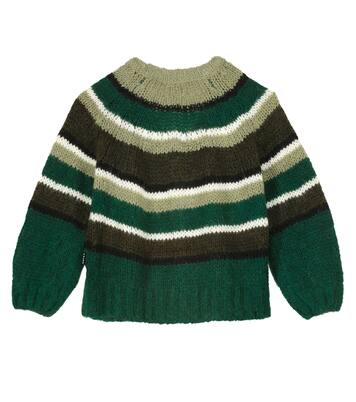 Gail striped wool-blend cardigan | Molo