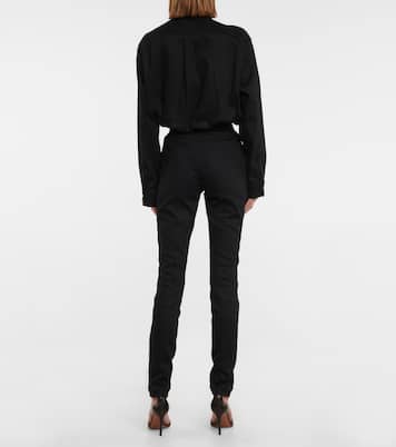 High-Rise Slim Jeans | Alaïa