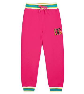 Logo cotton jersey sweatpants | Dolce&Gabbana Kids
