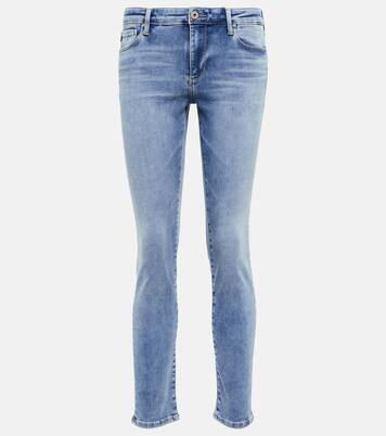Mid-Rise Skinny Jeans Prima Ankle | AG Jeans