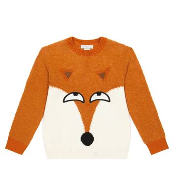 Colorblock fox sweater | Stella McCartney Kids
