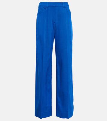 Weite High-Rise-Hose | Victoria Beckham
