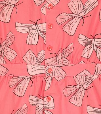 Tortoise printed cotton and linen dress | The Animals Observatory