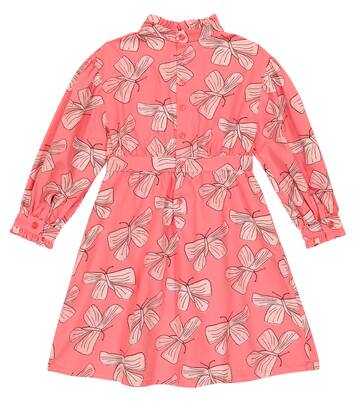 Tortoise printed cotton and linen dress | The Animals Observatory