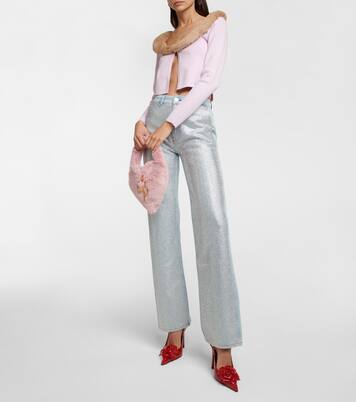 Le Jane embellished high-rise jeans | Frame