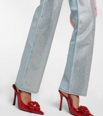 Le Jane embellished high-rise jeans | Frame