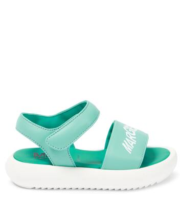 Logo leather sandals | MM6 Maison Margiela Kids