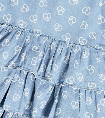 Crystal printed cotton dress | Molo