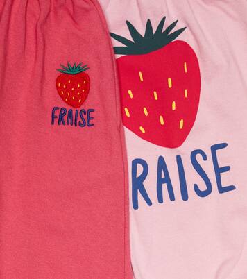 Set of printed cotton T-shirt and skirt | Jellymallow