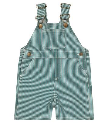 Baby Casper denim overalls | Bonpoint