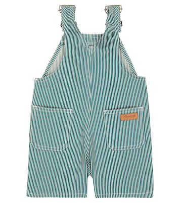 Baby Casper denim overalls | Bonpoint