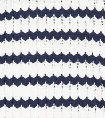 Openwork cotton sweater | Tartine et Chocolat