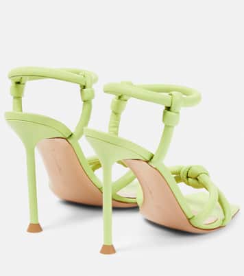 Sandalen Knot aus Leder | Gianvito Rossi
