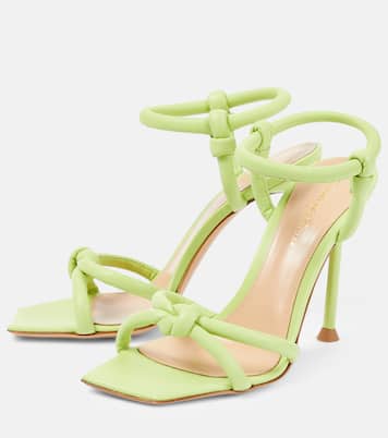 Sandalen Knot aus Leder | Gianvito Rossi