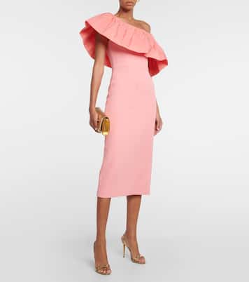 Robe midi Brittany asymétrique | Rebecca Vallance