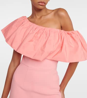 Robe midi Brittany asymétrique | Rebecca Vallance