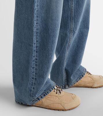 Jeans rectos de tiro alto | Bottega Veneta