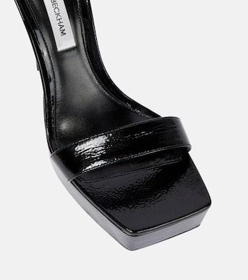 Plateausandalen aus Leder | Victoria Beckham