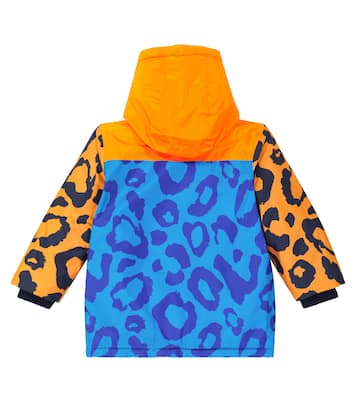 Leopard-print padded ski jacket  | Marc Jacobs Kids