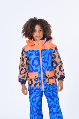 Leopard-print padded ski jacket  | Marc Jacobs Kids