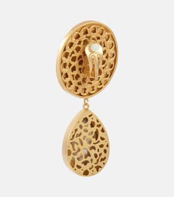 Orecchini pendenti DG con cristalli | Dolce&Gabbana