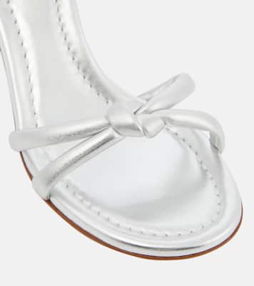 Sandalen Cassis aus Metallic-Leder | Gianvito Rossi