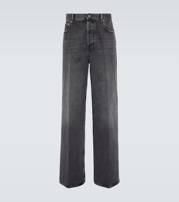 High-rise wide-leg jeans | Valentino
