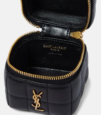 Cassandre Carré Mini leather box bag | Saint Laurent