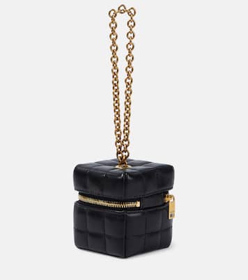 Cassandre Carré Mini leather box bag | Saint Laurent