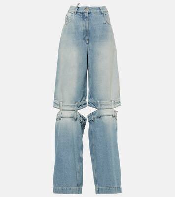 Low-Rise Wide-Leg Jeans | The Attico