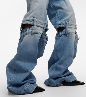 Low-Rise Wide-Leg Jeans | The Attico