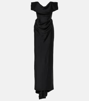 Nova Cocotte crêpe satin gown | Vivienne Westwood