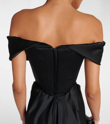 Nova Cocotte crêpe satin gown | Vivienne Westwood