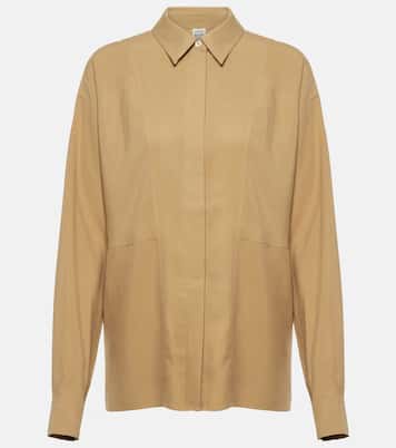 Hemd aus Seide | Toteme