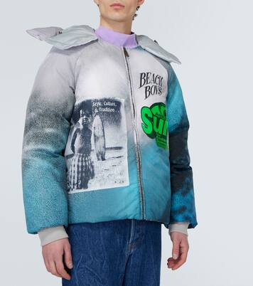 Printed puffer jacket | ERL