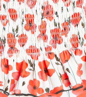  Valencia floral smocked swimsuit | Suncracy