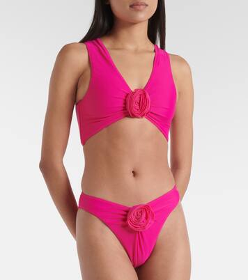 Culotte de bikini Rose à fleurs | Same
