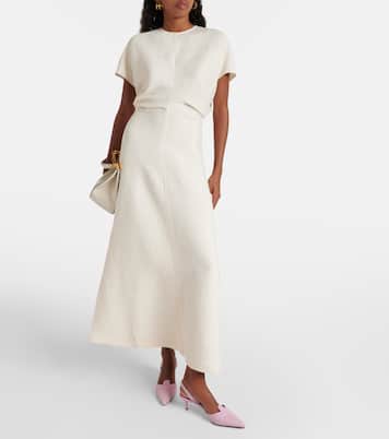 Poligleto 50 suede slingback pumps | Manolo Blahnik