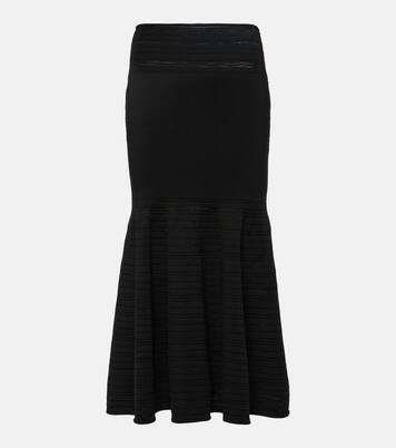 Midirock aus Strick | Victoria Beckham