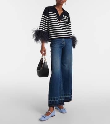 Mary-Jane-Ballerinas Romance Bow aus Lackleder | Valentino Garavani