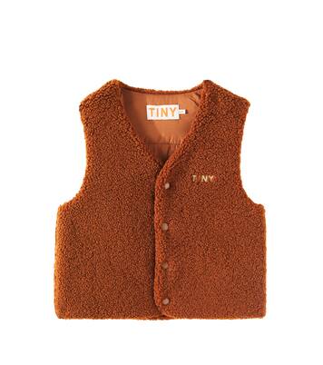 Padded fleece vest | Tinycottons