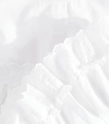 Bébé – Robe en coton à broderies anglaises | Dolce&Gabbana Kids