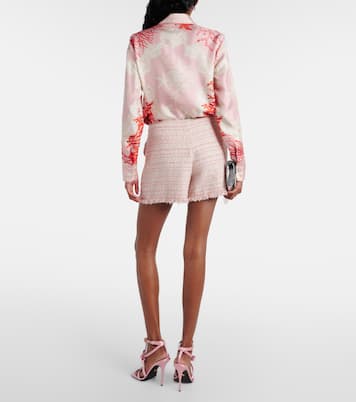 Shorts aus Tweed | Versace