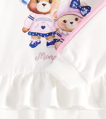Baby cotton-blend fleece tracksuit | Monnalisa