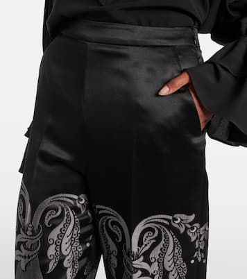 Weite Hose aus einem Seidengemisch | Etro