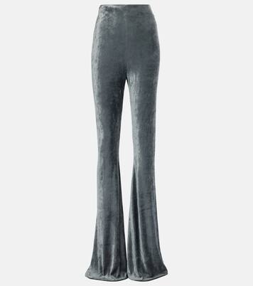 Pantalon évasé Dirt à taille haute | Rick Owens