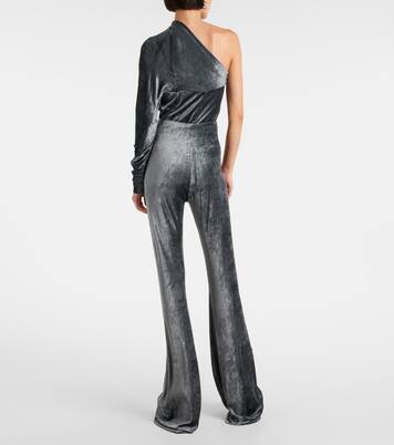 Pantalon évasé Dirt à taille haute | Rick Owens