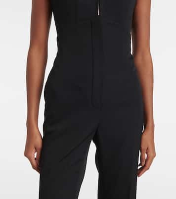 High-rise wool flared pants | McQueen