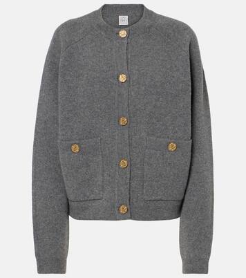 Wool and cashmere-blend cardigan | Toteme