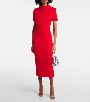 Midikleid aus Cady | Roland Mouret